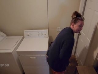 A Lonely MILF Seduces a friend who Rents Her Basement Apartment the Landlady part II
