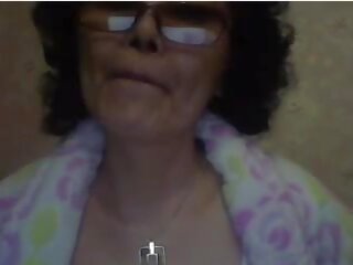 54 yo russisch middle-aged stiefmoeder webcam vid